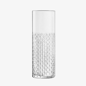 LSA International Wicker Vase Glass H20cm