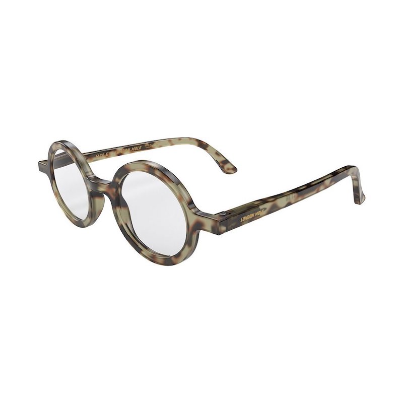 Grey Tortoise Shell Moley Reading Glasses