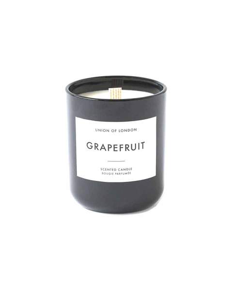 Union Of London Grapefruit Scented Candle Black M