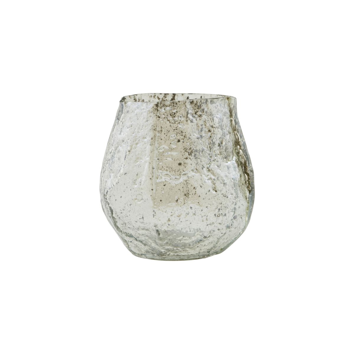 Green Lustre Tealight Holder / Vase