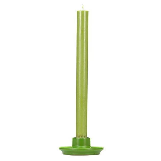 Small Wooden Candleholder Brunswick Green