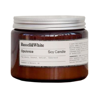 Russell & White Large Soy Wax Candle Opulence