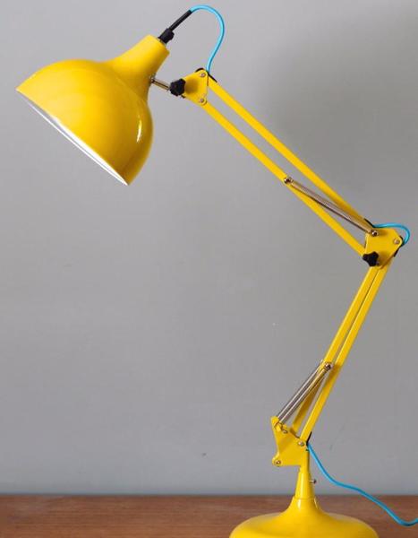 macgowen & Rutherford Acid Yellow Desk Lamp