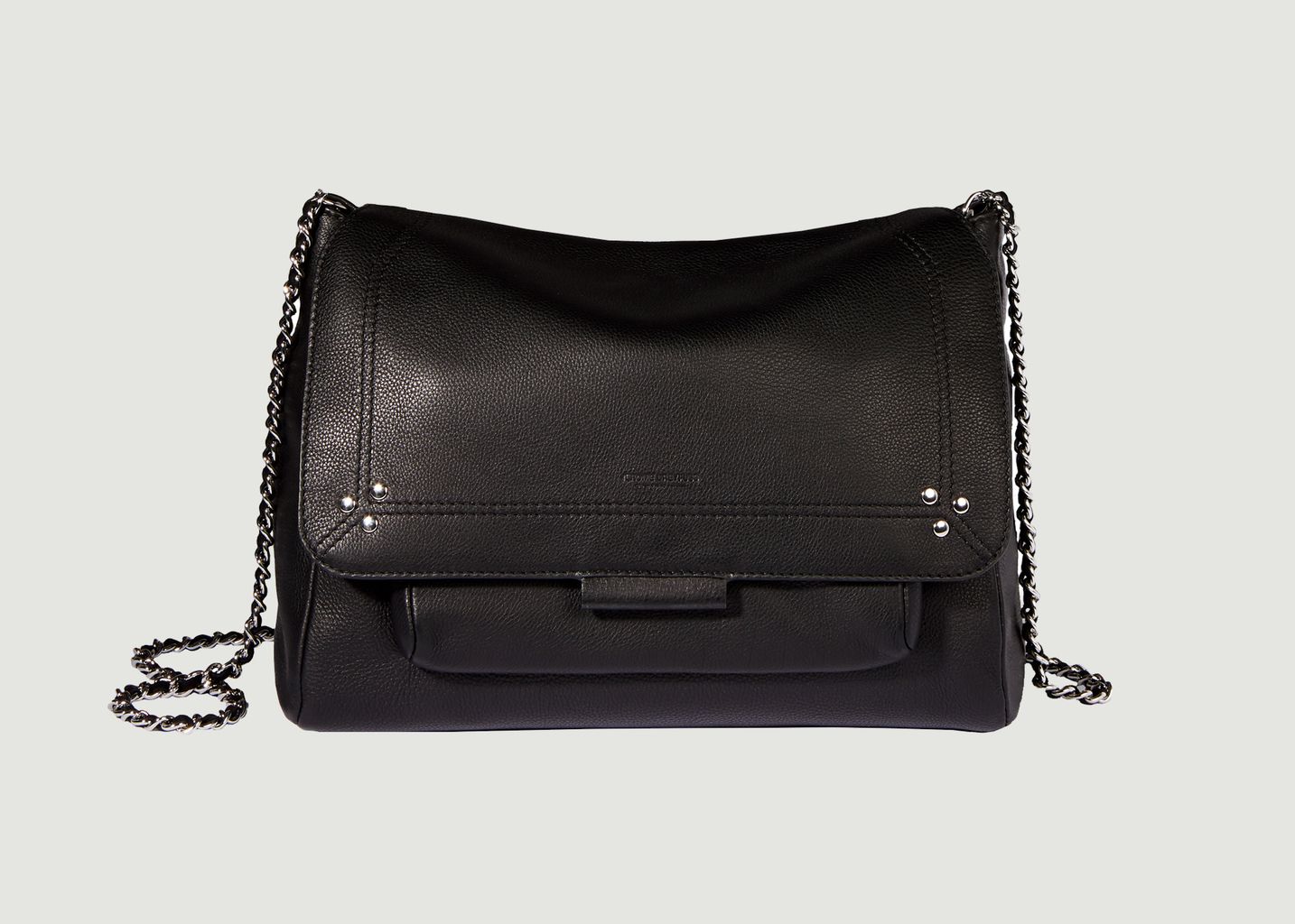 Jerome Dreyfuss Paris Black Lulu L Leather Bag