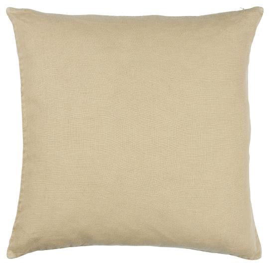 Ib Laursen Linen Cushion 50x50cm in Camel Colour