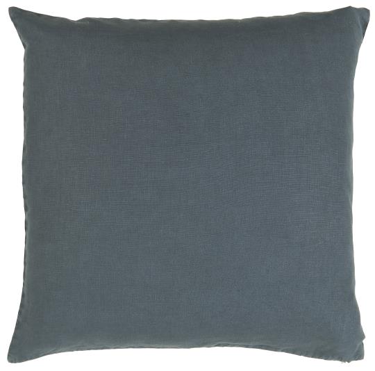 Ib Laursen Linen Cushion 50x50cm in Worn Blue