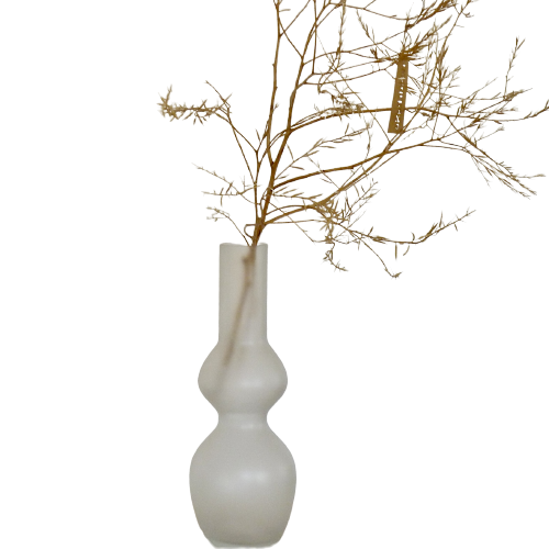 Opjet Paris Frosted Glass Vase - L