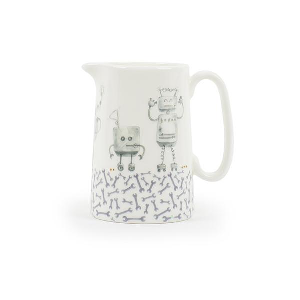 Rioting Robots Medium Jug Holds 1 2 A Pint