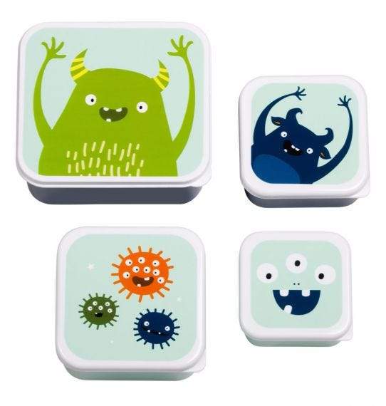 Monsters Snack Containers Set