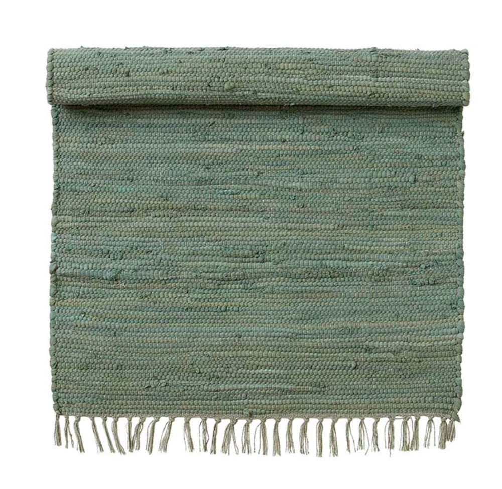 Bungalow DK Green Recycled Cotton Rug