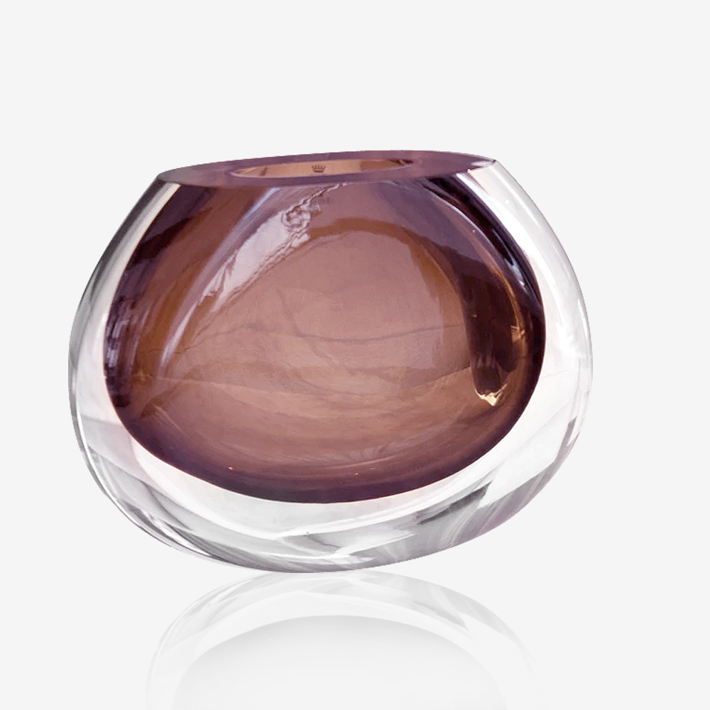 Cá d’Oro Minimalistic Glass Vase 92 Purple