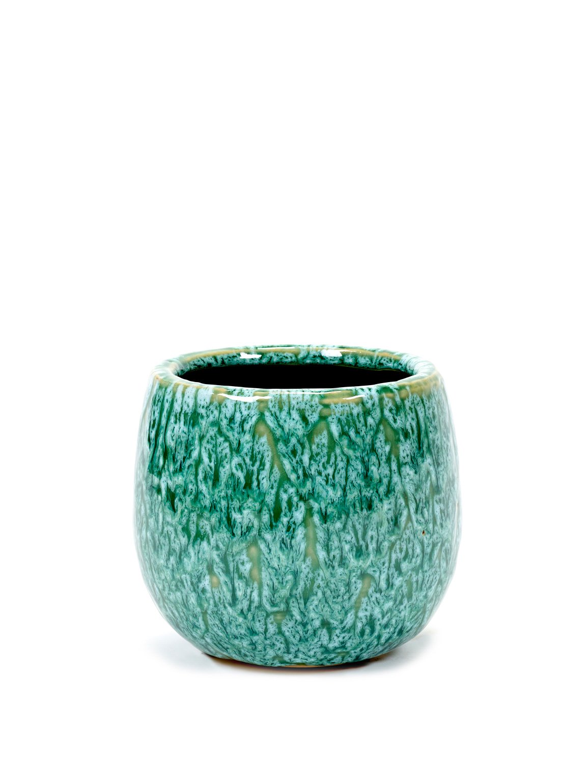 Botanical Boys Seagrass Green Pot