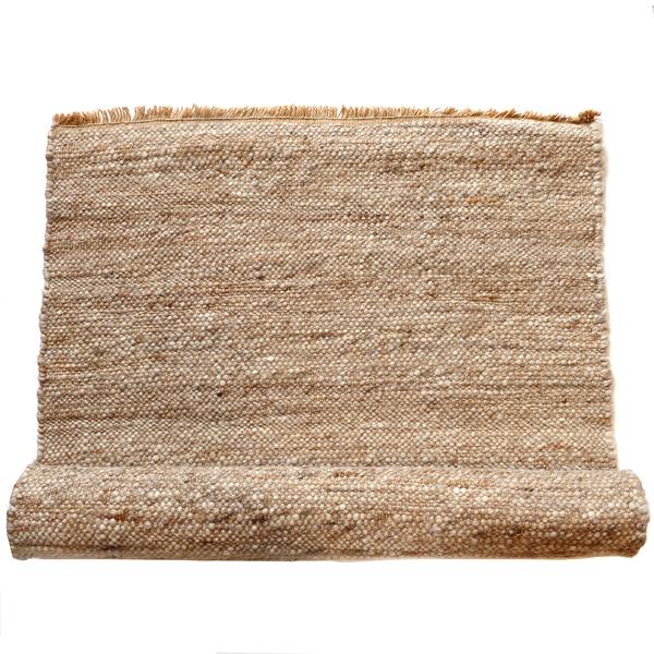 Walton & Co Harris Natural Wool Jute Rug 80 X 130 Cm