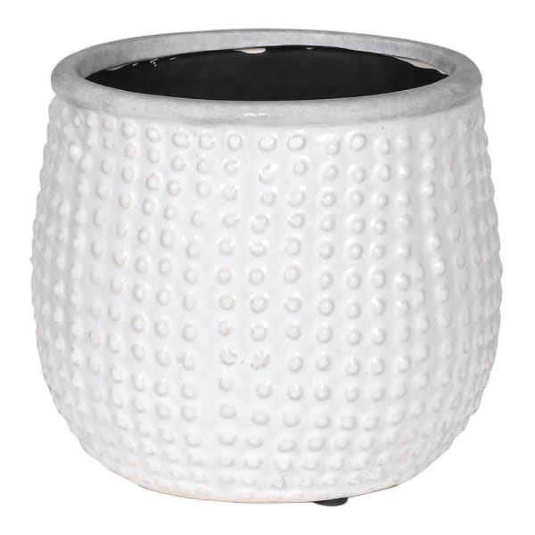 White Dots Planter SDA032