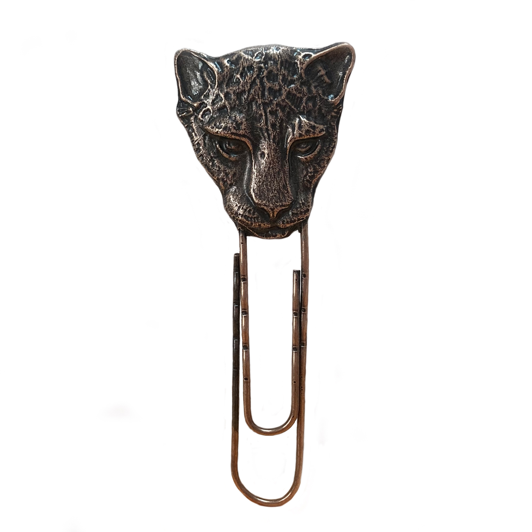 Brass Cheetah Bookmark