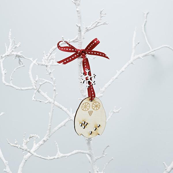 Julia Davey Owl Christmas Tree Decoration