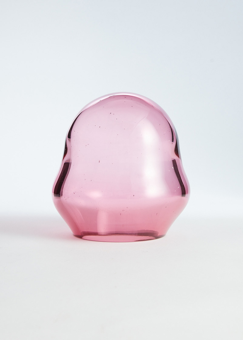 Navet Cherry Pink Hand Crafted Glass Bubble