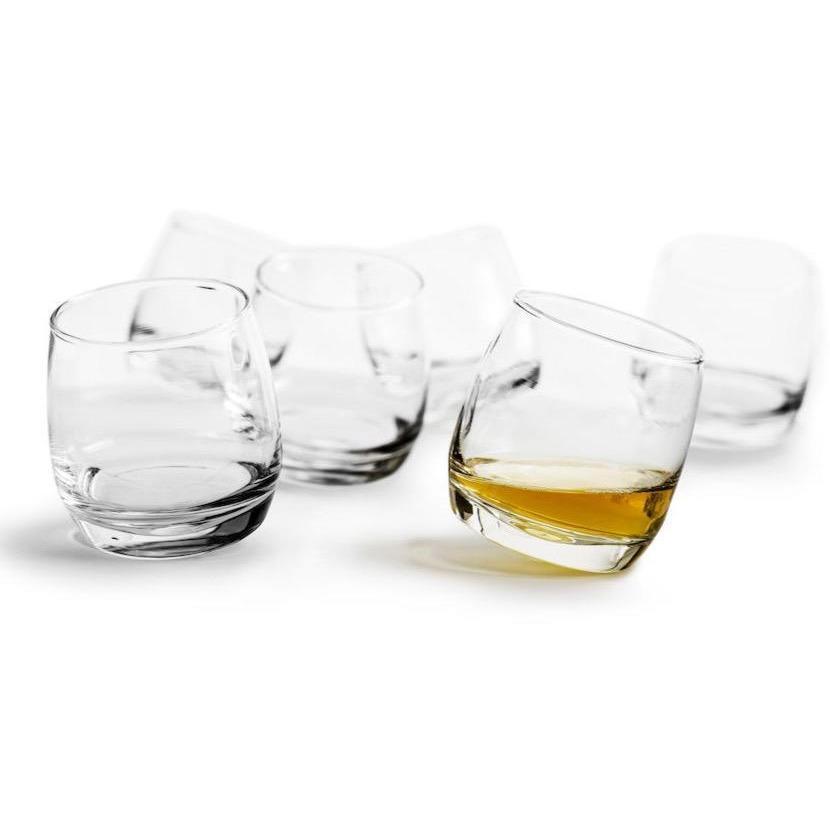 Sagaform Round Base Whiskey Glasses x 6