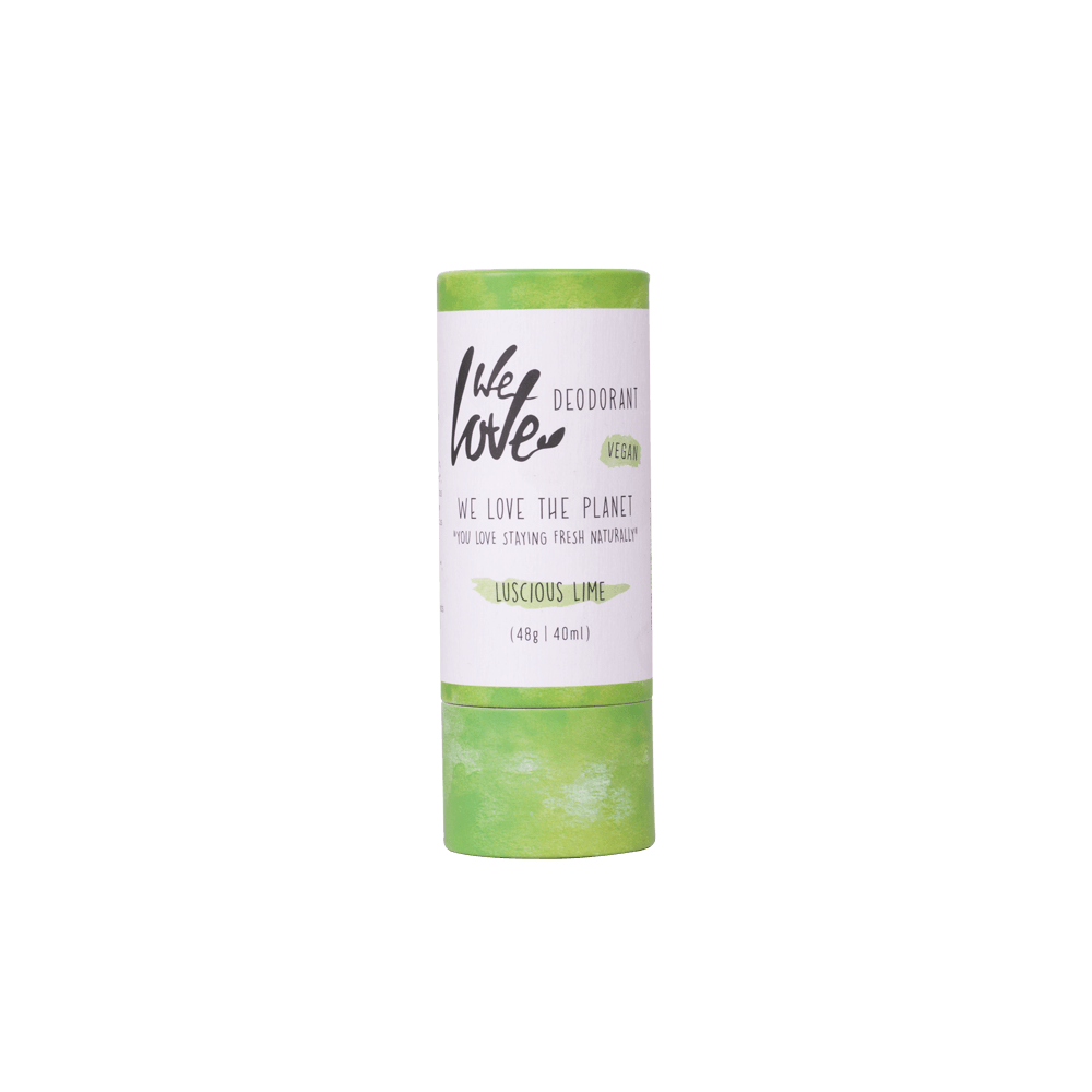We Love The Planet Natural deodorant Stick - Luscious Lime (Vegan)