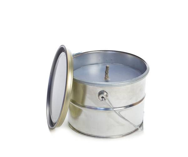 Rustik Lys Outdoor Candle in Bucket - Multiple Colours