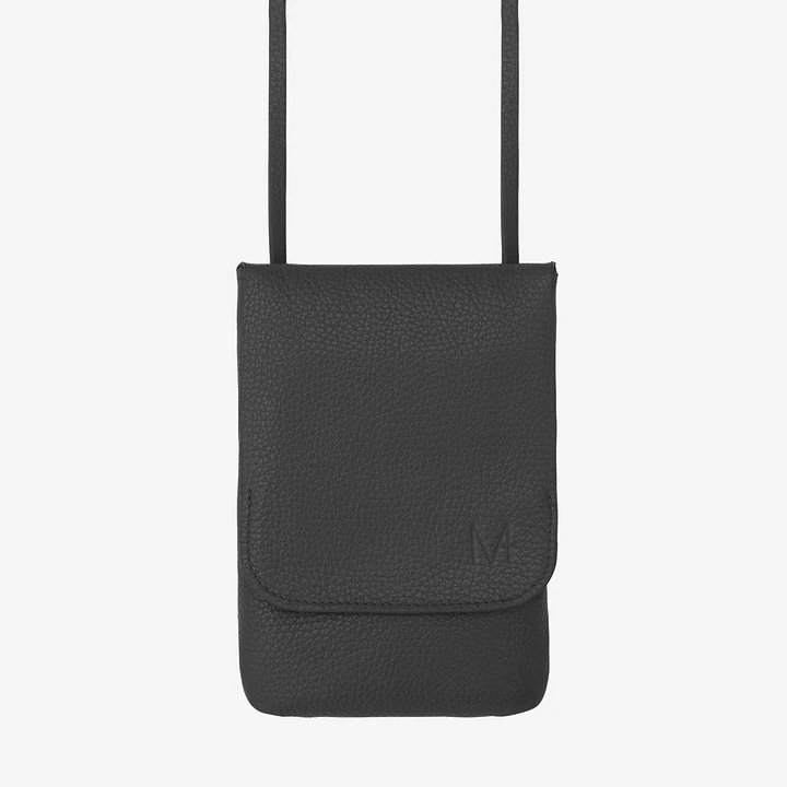 MPLUS Design Leather Belt Bag no1 in Black