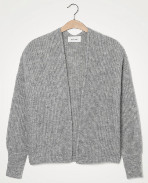 Pale Grey East Cardigan