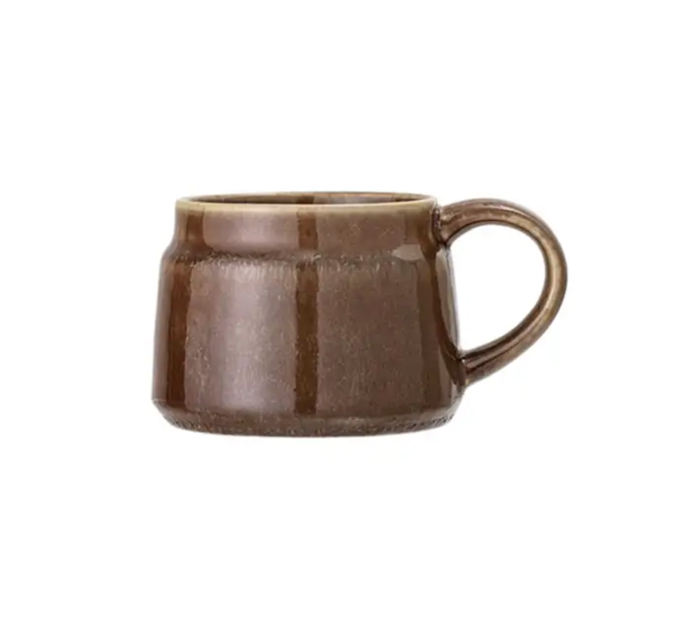 Bloomingville Stoneware Brown Pixie Mug