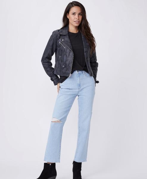 Blue High Rise Noella Broadway Destructed Jeans