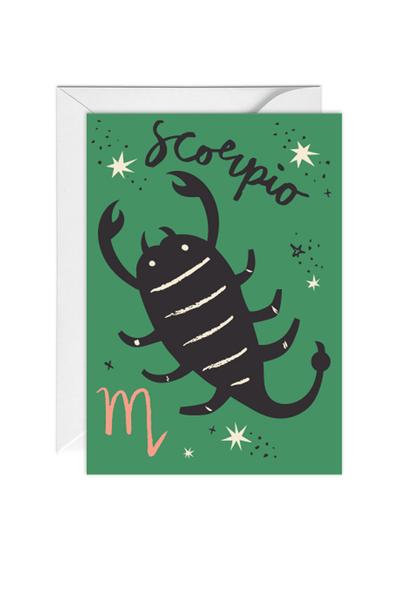 Birthday Card Scorpio