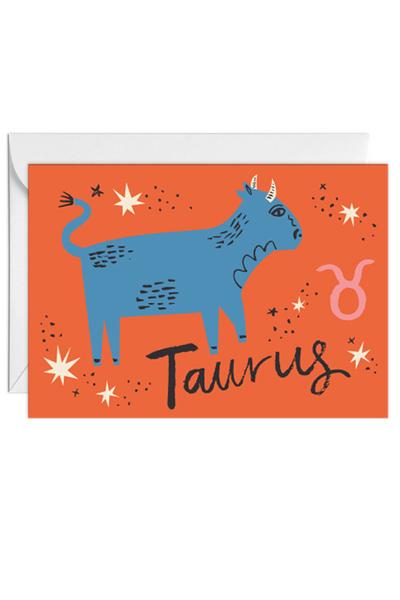 Birthday Card Taurus