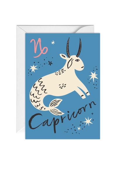Birthday Card Capricorn