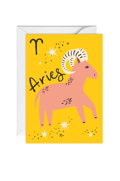 Birthday Card Aries