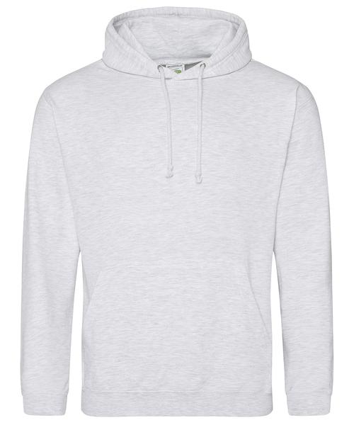 Mens Ringspun College Hooded Sweatshirt