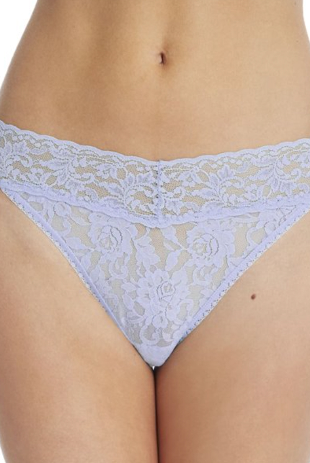 Lavender Signature Lace Original Rise Thong