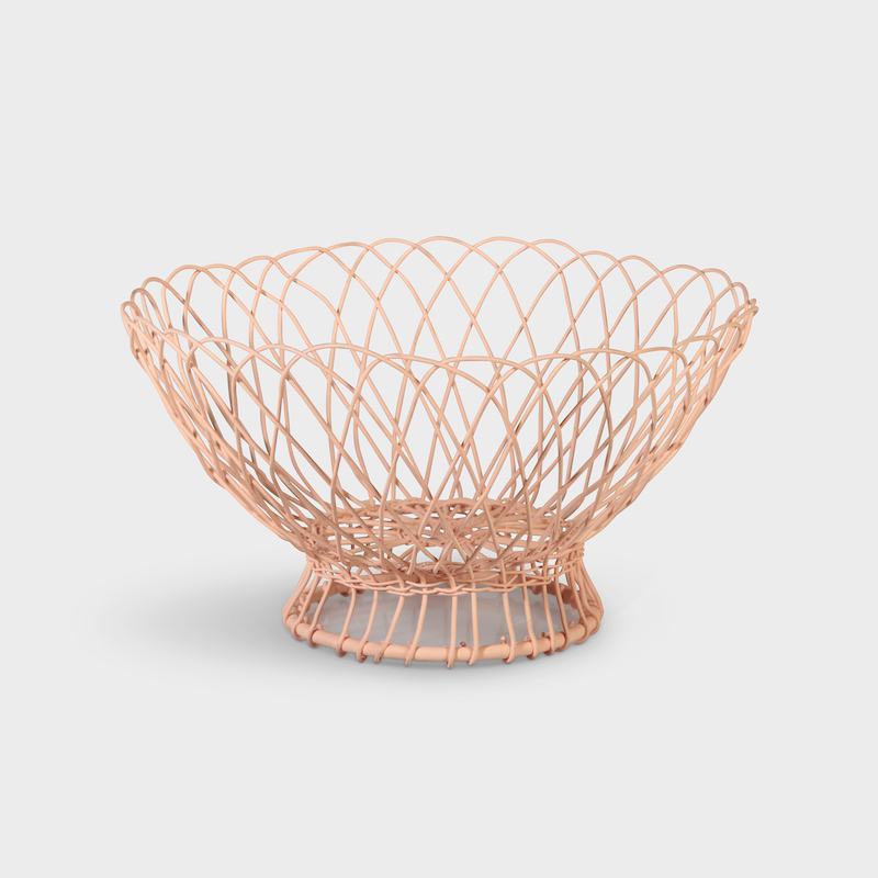 andklevering-pink-twist-wire-basket