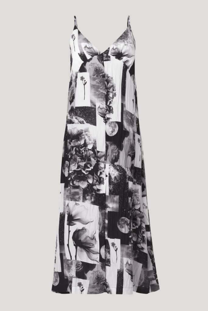 Baum und Pferdgarten Abiella Dress in Black Floral Collage