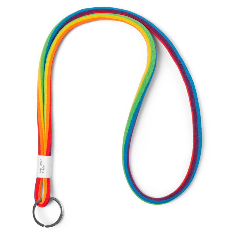 Pantone Multicolor Long Key Chain Pride