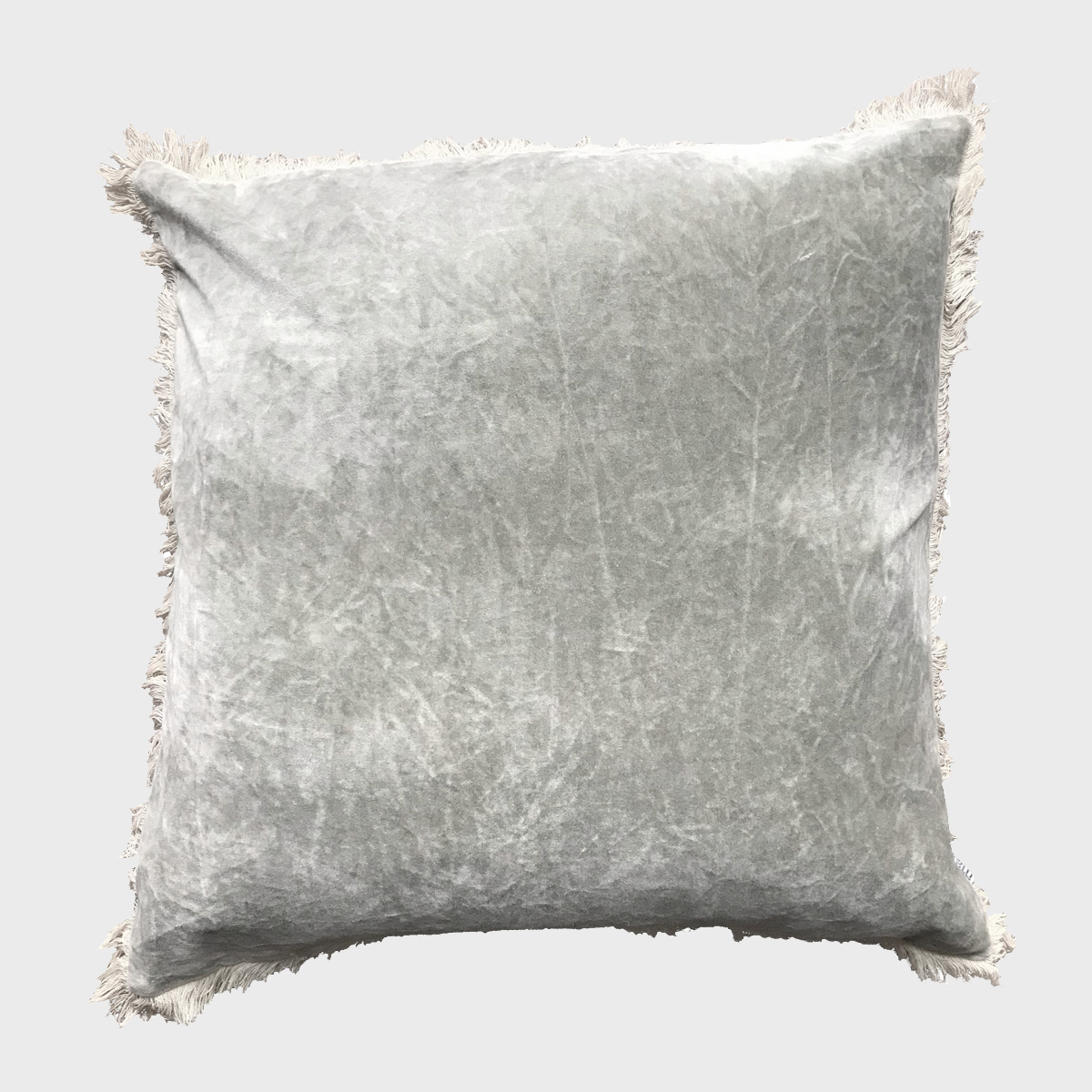 Maitri Stonewashed Velvet Cushion Cloud 60 X 60