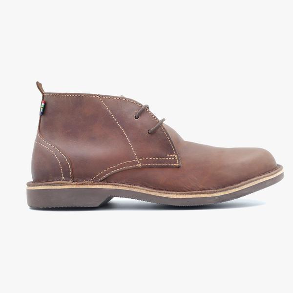 Chukka Unisex Shoes Brown