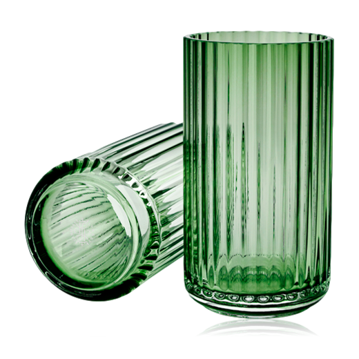 lyngby-porcelaen-mouth-blown-glass-vase-copenhagen-green-15cm