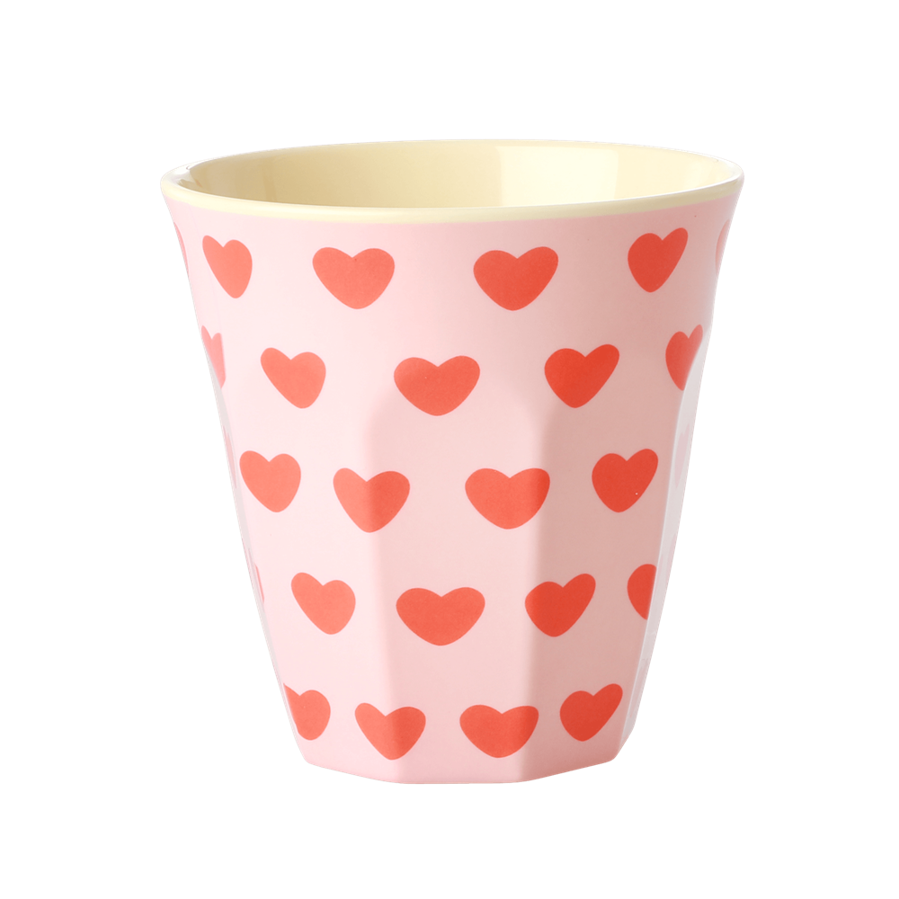 rice Melamine Sweet Hearts Cup
