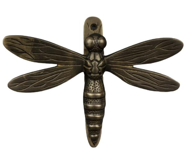 Bramley & White Door Knocker Dragonfly - Bronze Finish (BRASS033)