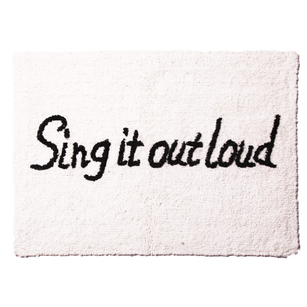 Sing It Out Loud Bath Mat ZR5503