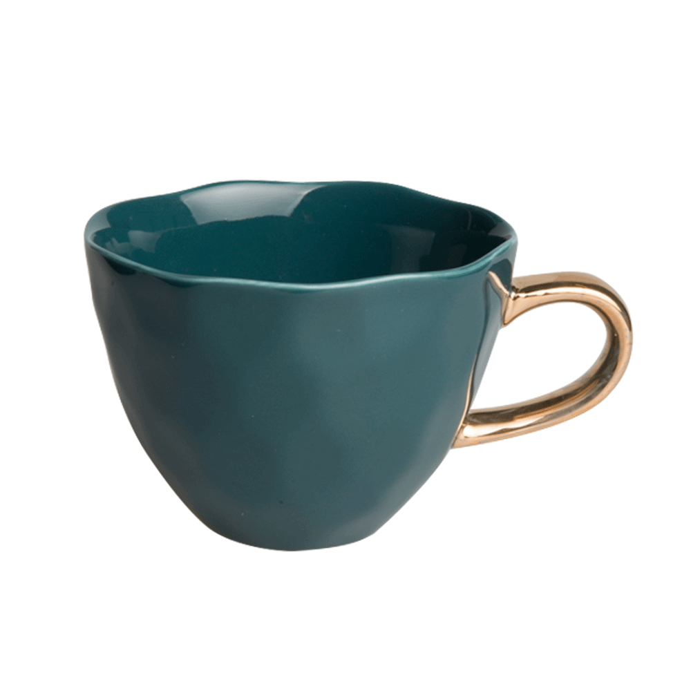 Urban Nature Culture Set of 4 Blue/Green Good Morning Cups