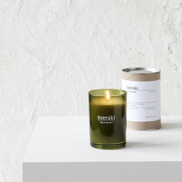 Meraki Scented Soy Candle Fig Apricot Large