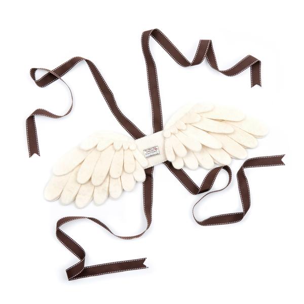 Sew Heart Felt Handmade Angel Fairy Wings Dressing Up Set Organic Felt