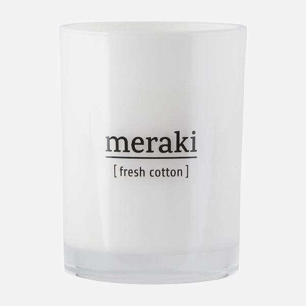 Meraki Scented Soy Candle Fresh Cotton Large