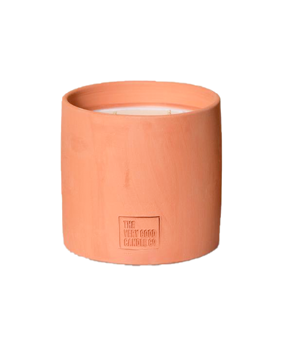 The Very Good Candle Company Rapeseed Wax and Essential Oils Candle in Terracotta Pot - Indio