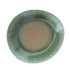 HK Living Green Ceramic Plate