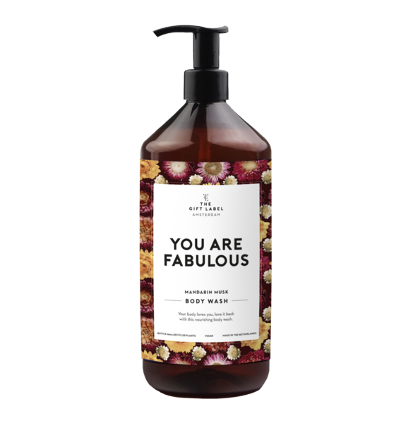 The Gift Label Tgl Body Wash You Are Fabulous